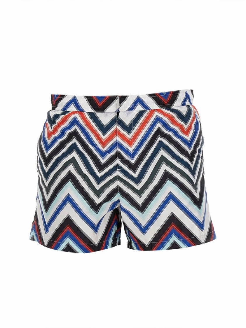 Vibrant Zigzag Pattern Swimsuit By Missoni