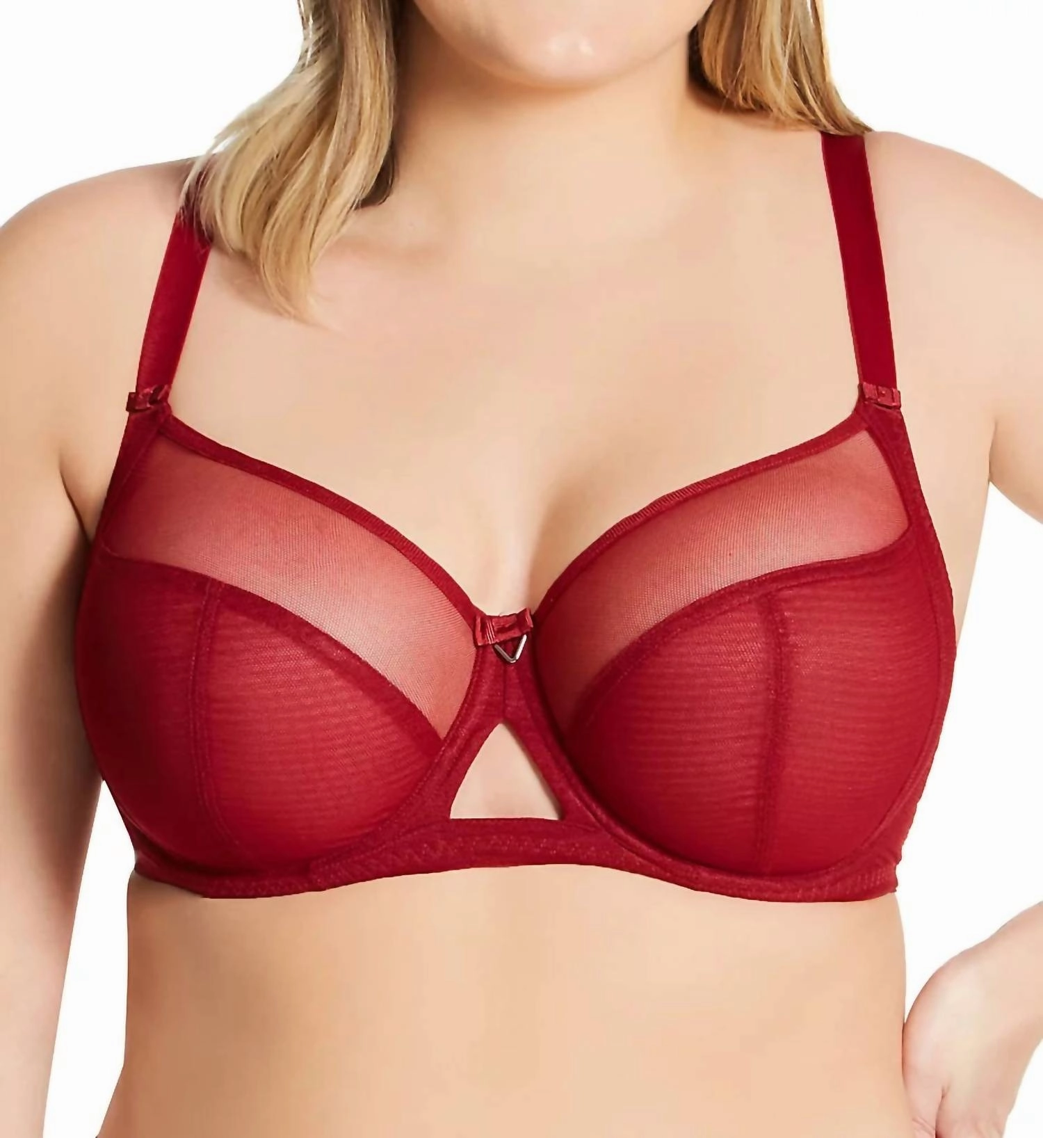 Victory Balcony Bra In Claret