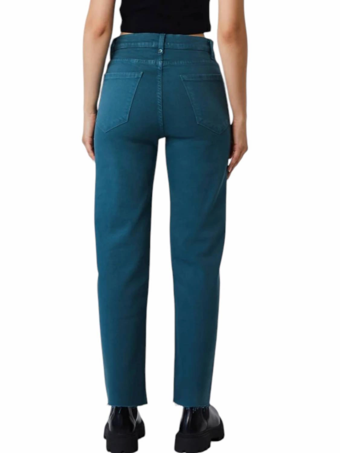 Vincent High Rise Wide Leg Jeans In Tuscany