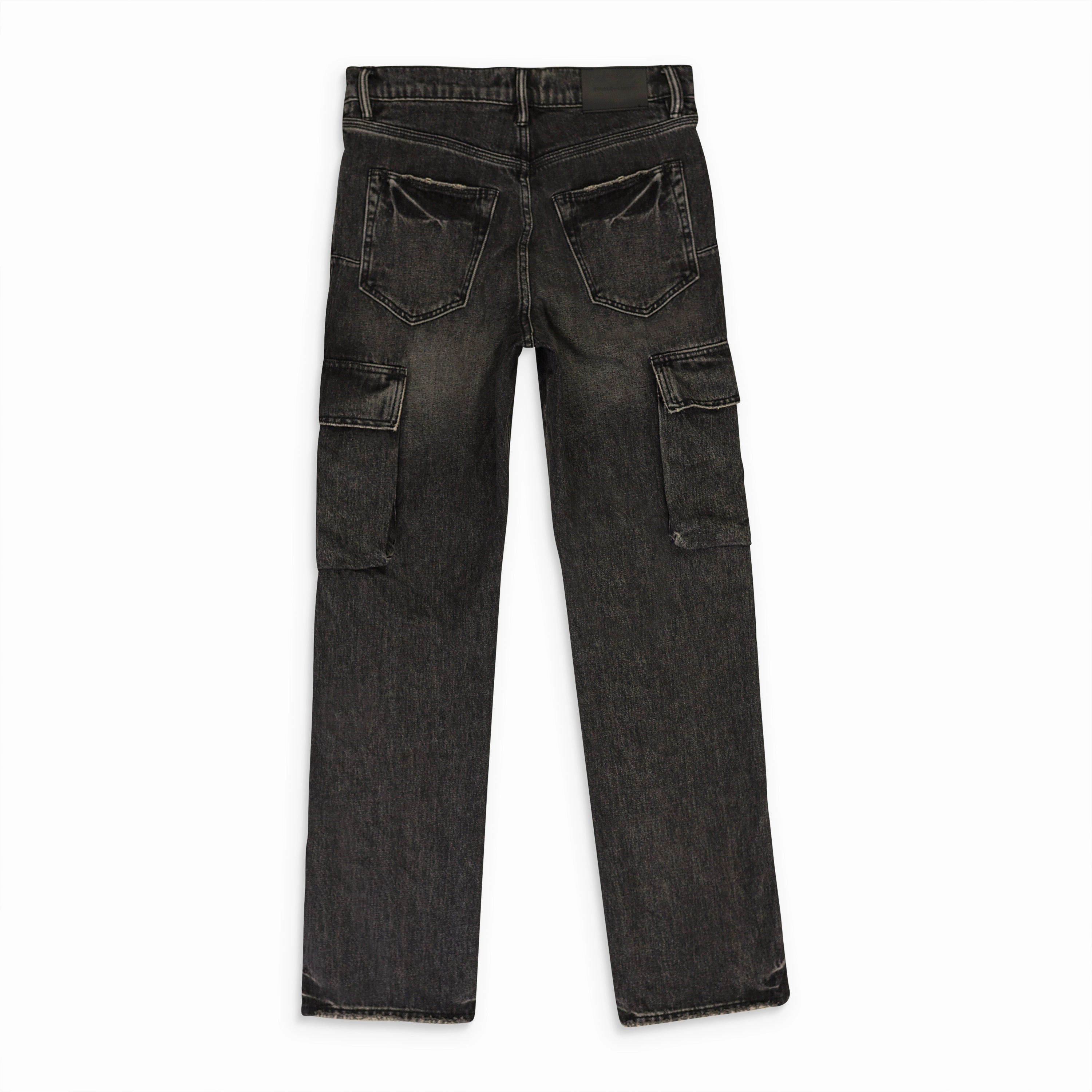 VINTAGE CARGO BLACK SKINNY JEANS