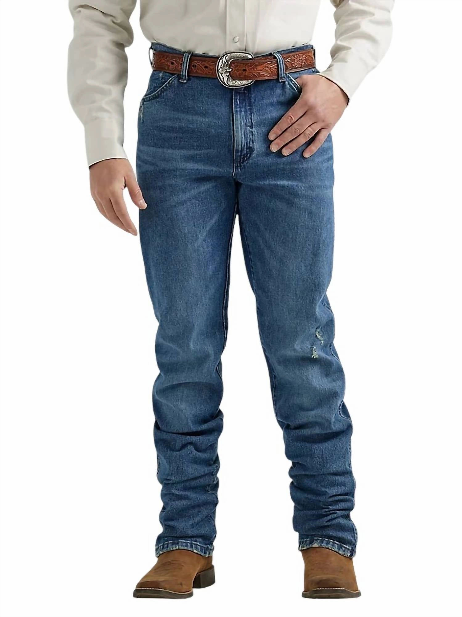 Vintage Inspired Regular Fit Jean In Indigo