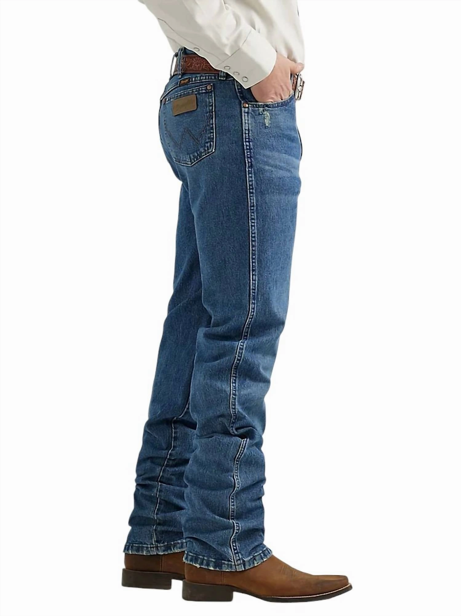 Vintage Inspired Regular Fit Jean In Indigo