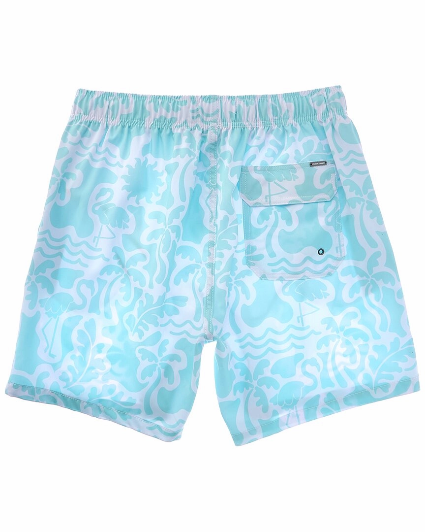 VINTAGE SUMMER 4-Way Stretch Volley Swim Trunk