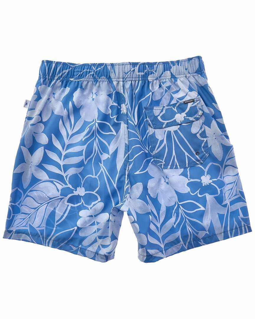 VINTAGE SUMMER 4-Way Stretch Volley Swim Trunk