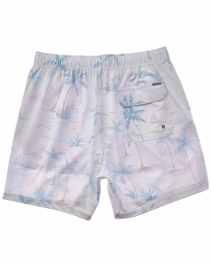 VINTAGE SUMMER 4-Way Stretch Volley Swim Trunk