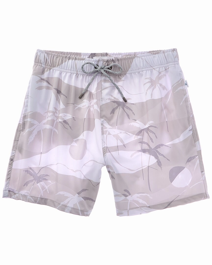 VINTAGE SUMMER 4-Way Stretch Volley Swim Trunk
