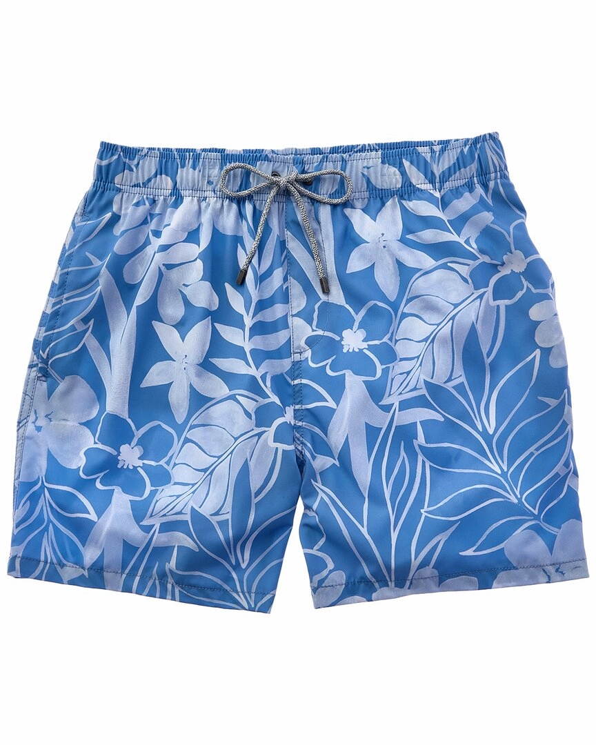 VINTAGE SUMMER 4-Way Stretch Volley Swim Trunk