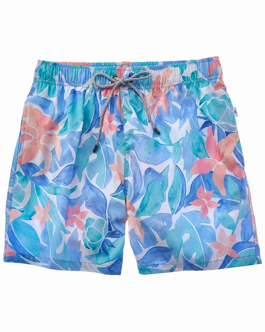 VINTAGE SUMMER 4-Way Stretch Volley Swim Trunk