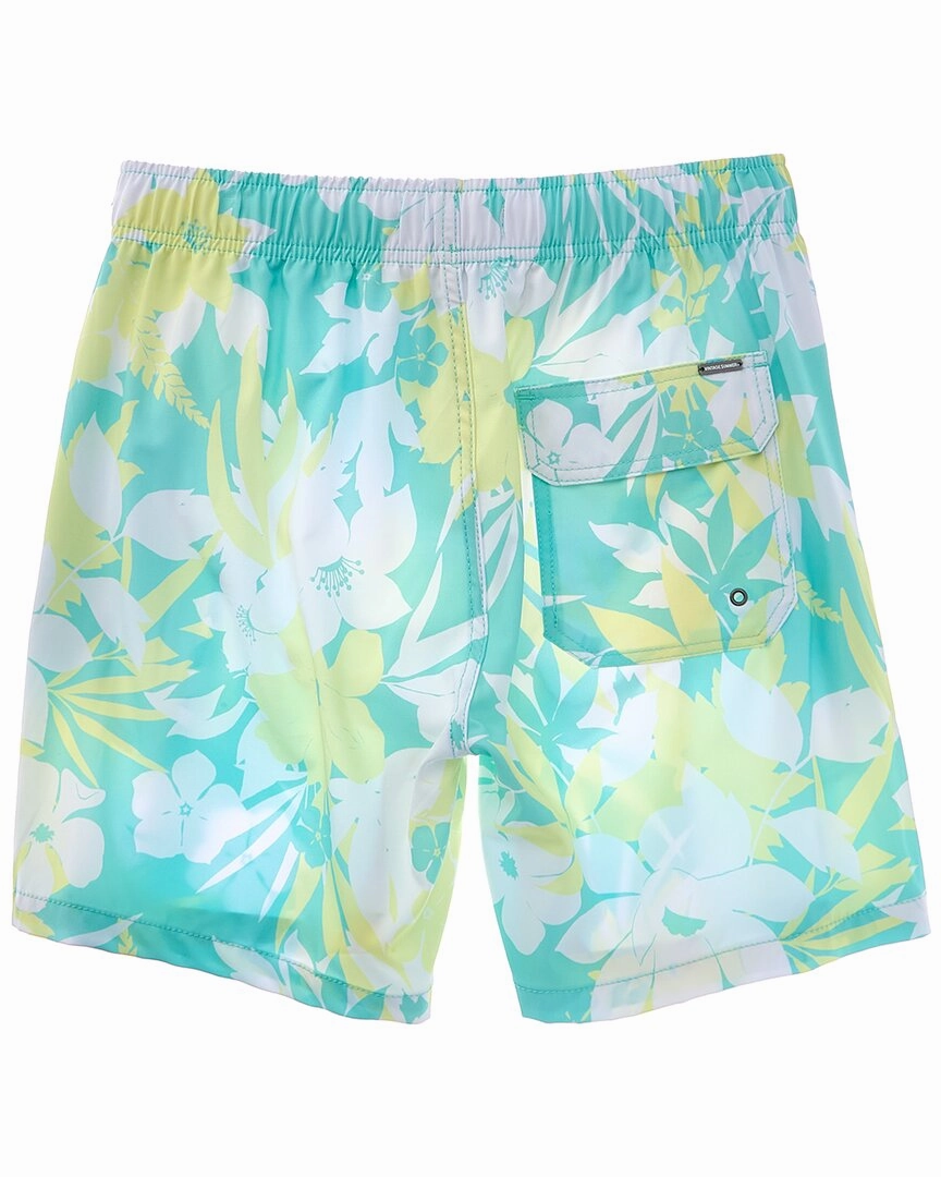 VINTAGE SUMMER 4-Way Stretch Volley Swim Trunk
