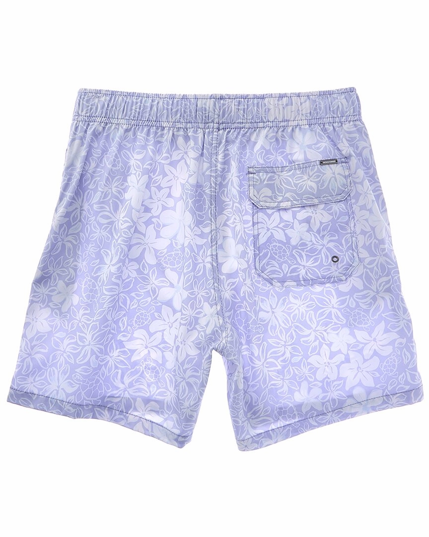VINTAGE SUMMER 4-Way Stretch Volley Swim Trunk