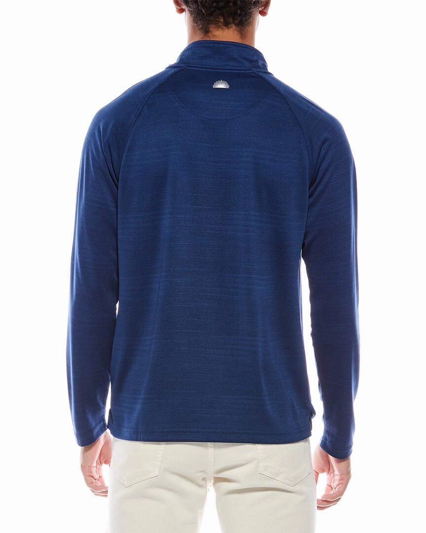 Vintage Summer Performance Mock Neck Shirt