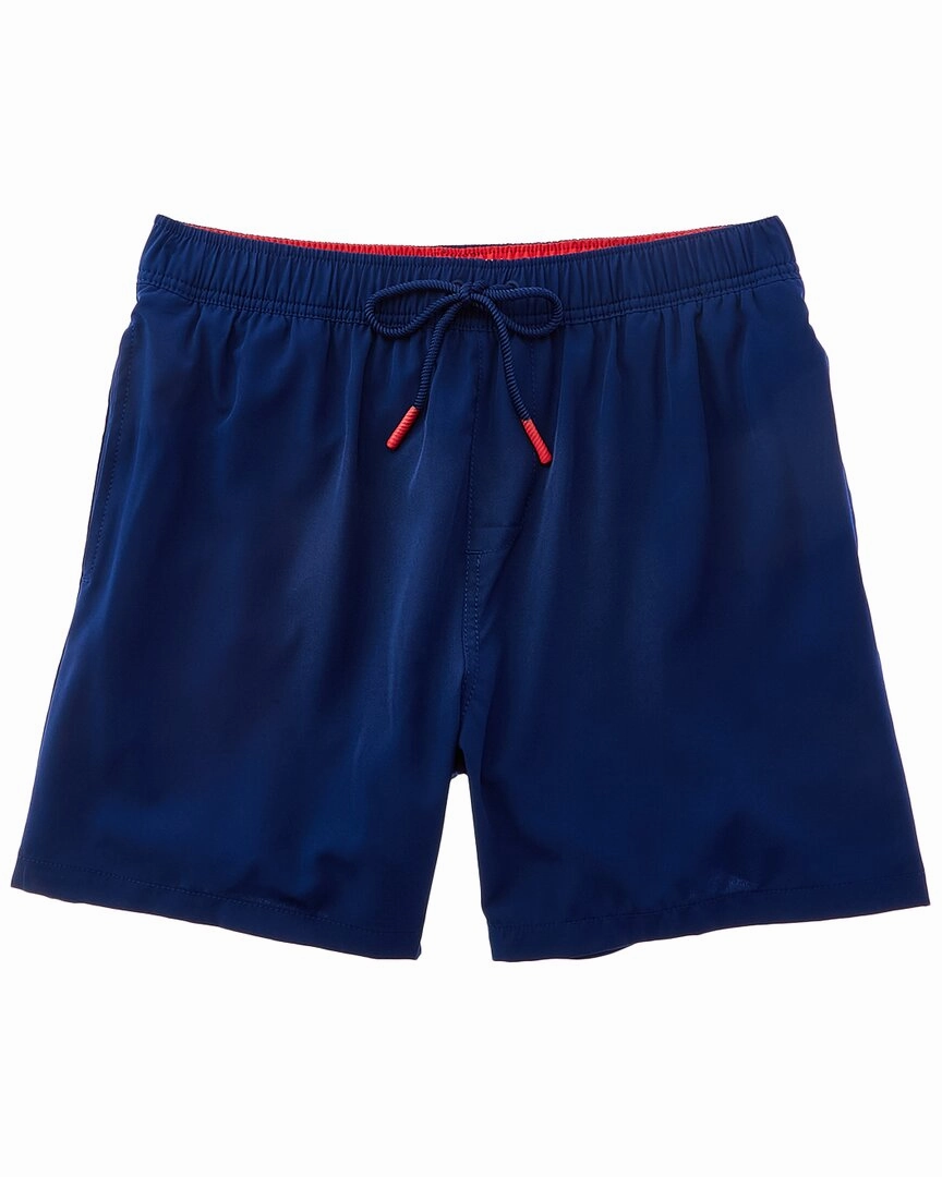 VINTAGE SUMMER Performance Stretch Lined Volley Swim Trunk