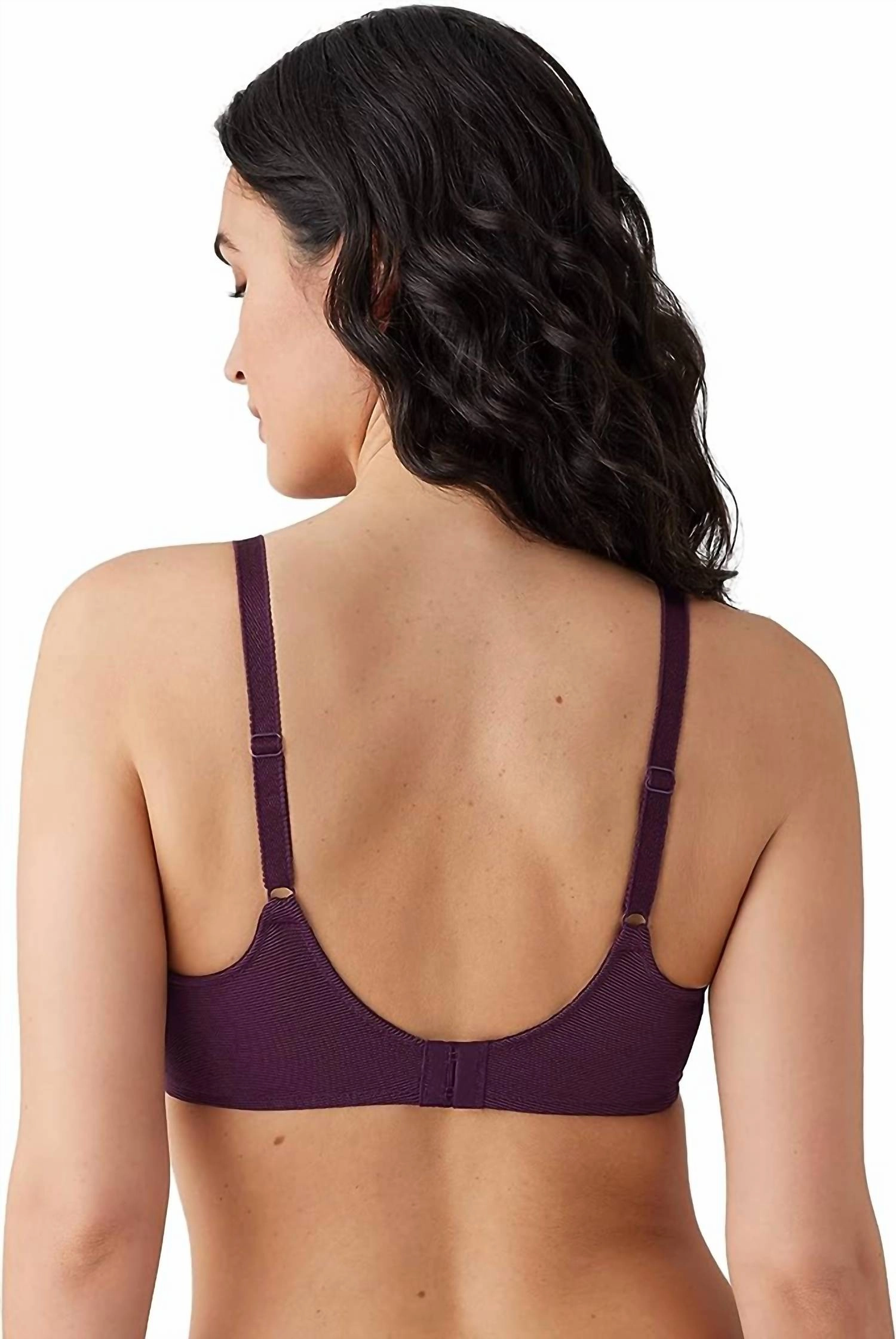 Visual Effects Minimizer Bra In Italian Plum