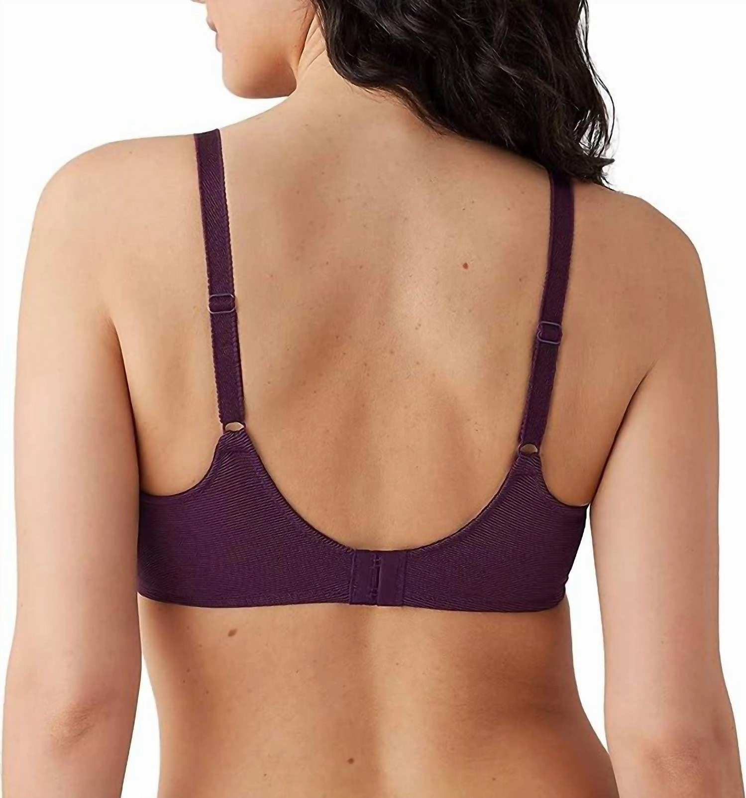 Visual Effects Minimizer Bra In Italian Plum
