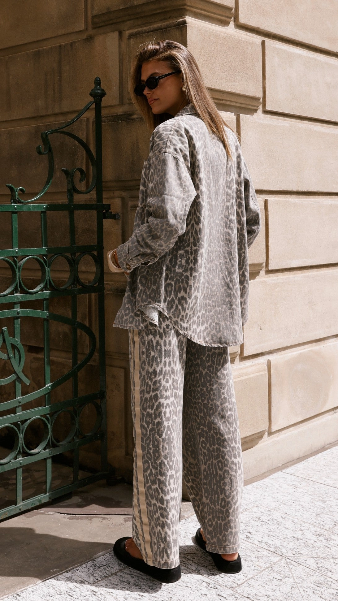 Vox Pants - Leopard Print