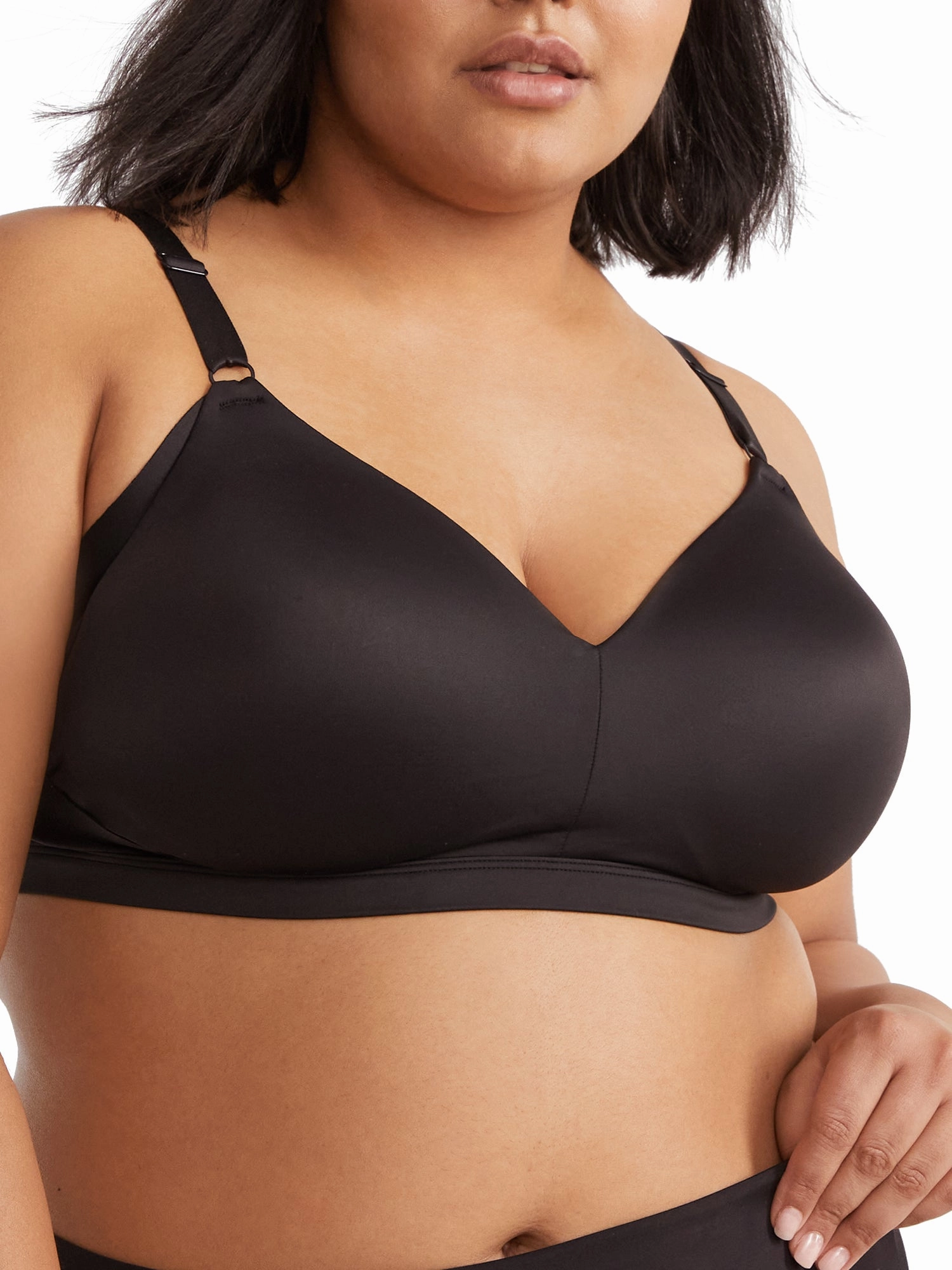 Warner's Women's No Side Effects Wire-Free T-Shirt Bra