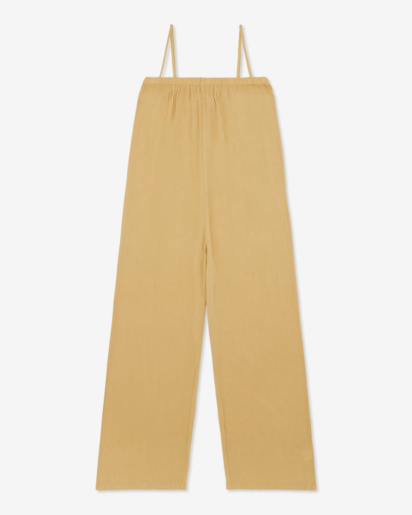 Wide Leg Pull On Jumpsuit
