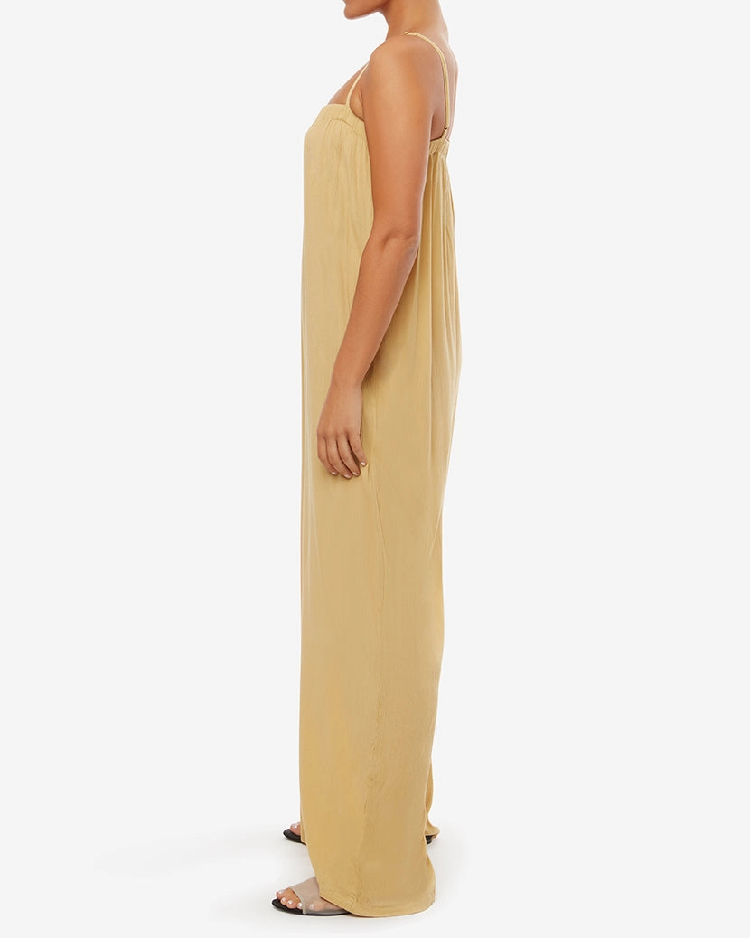 Wide Leg Pull On Jumpsuit