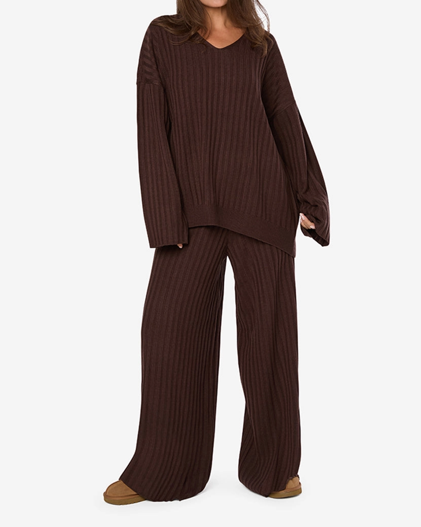 Wide Leg Pull On Pant