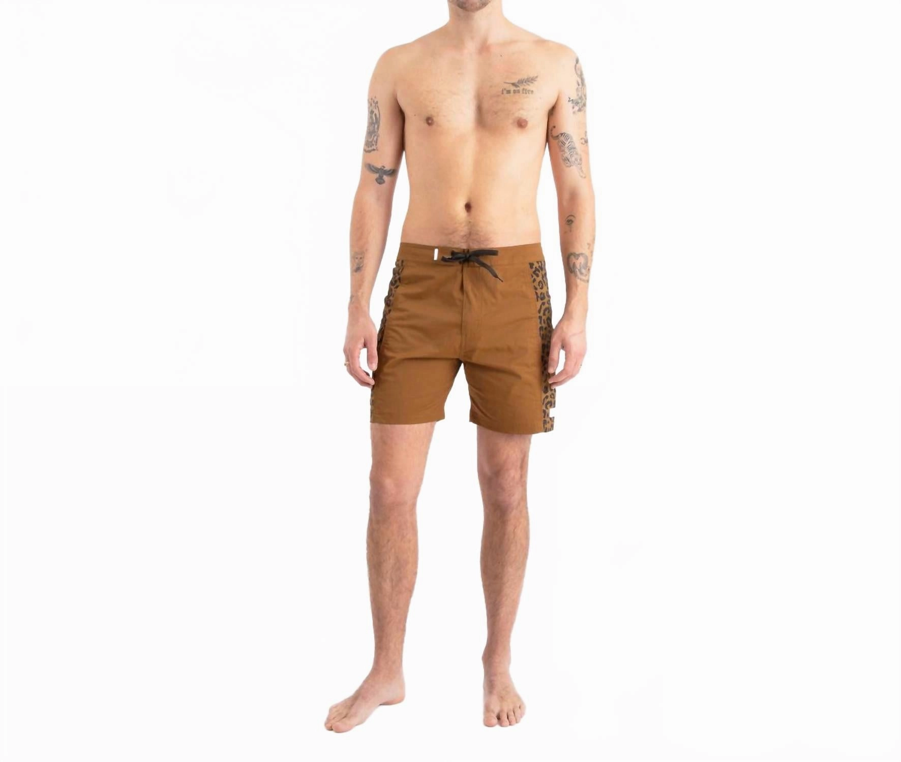 Wild Boardshort In Dark Amber