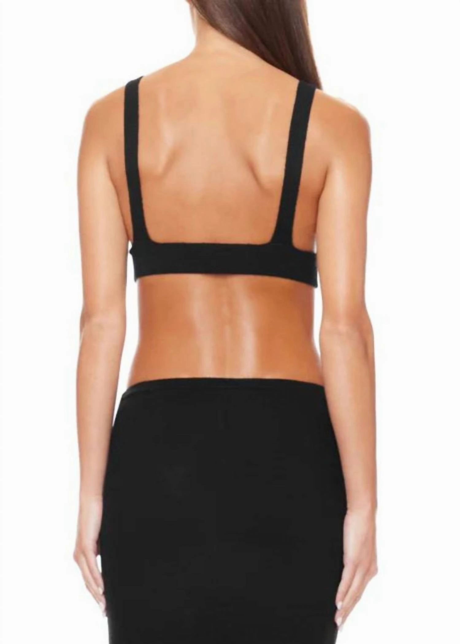 Willa Cashmere Bra In Black