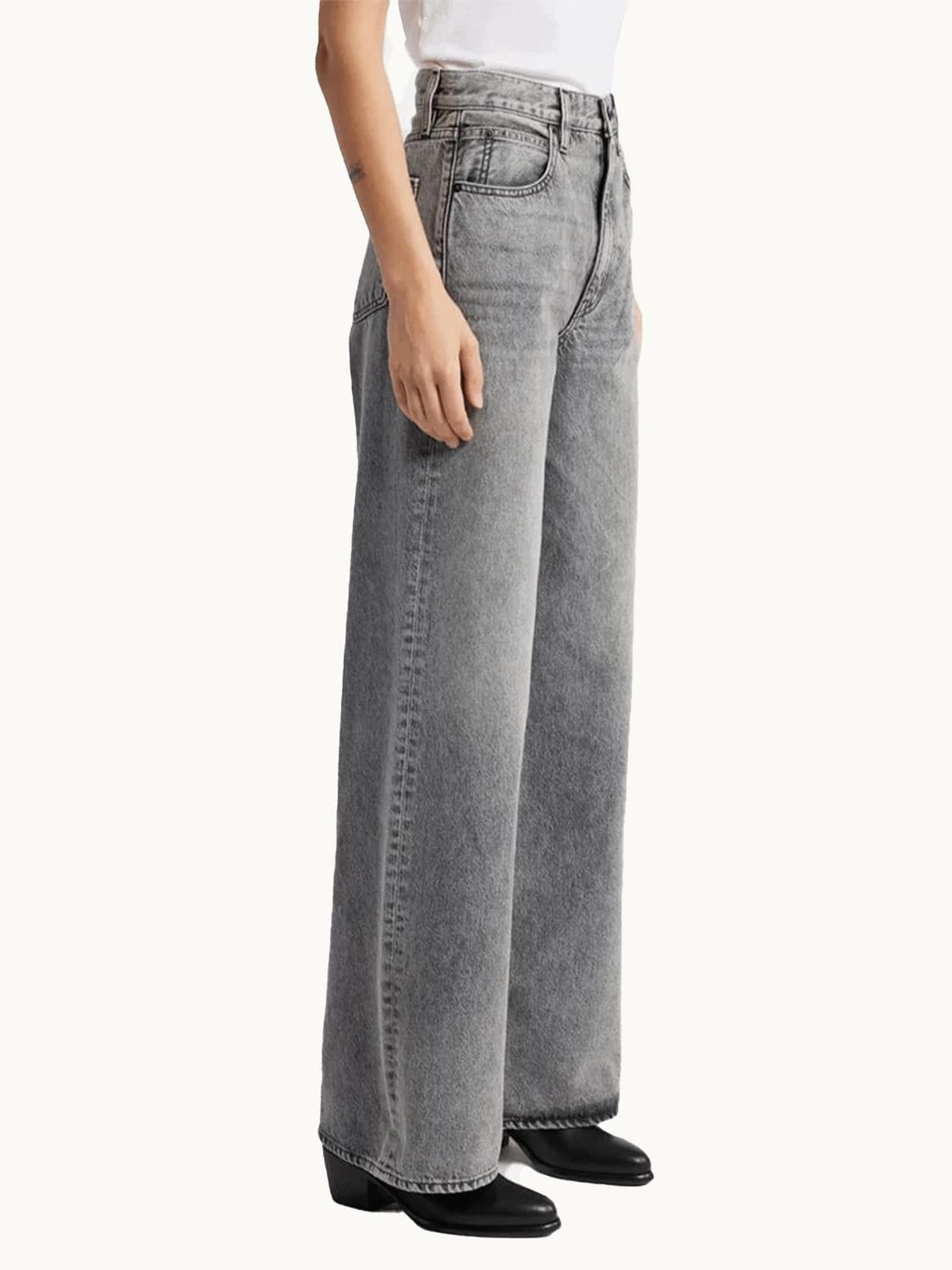 Women Eva Wide Leg Jeans In Too Far Gone