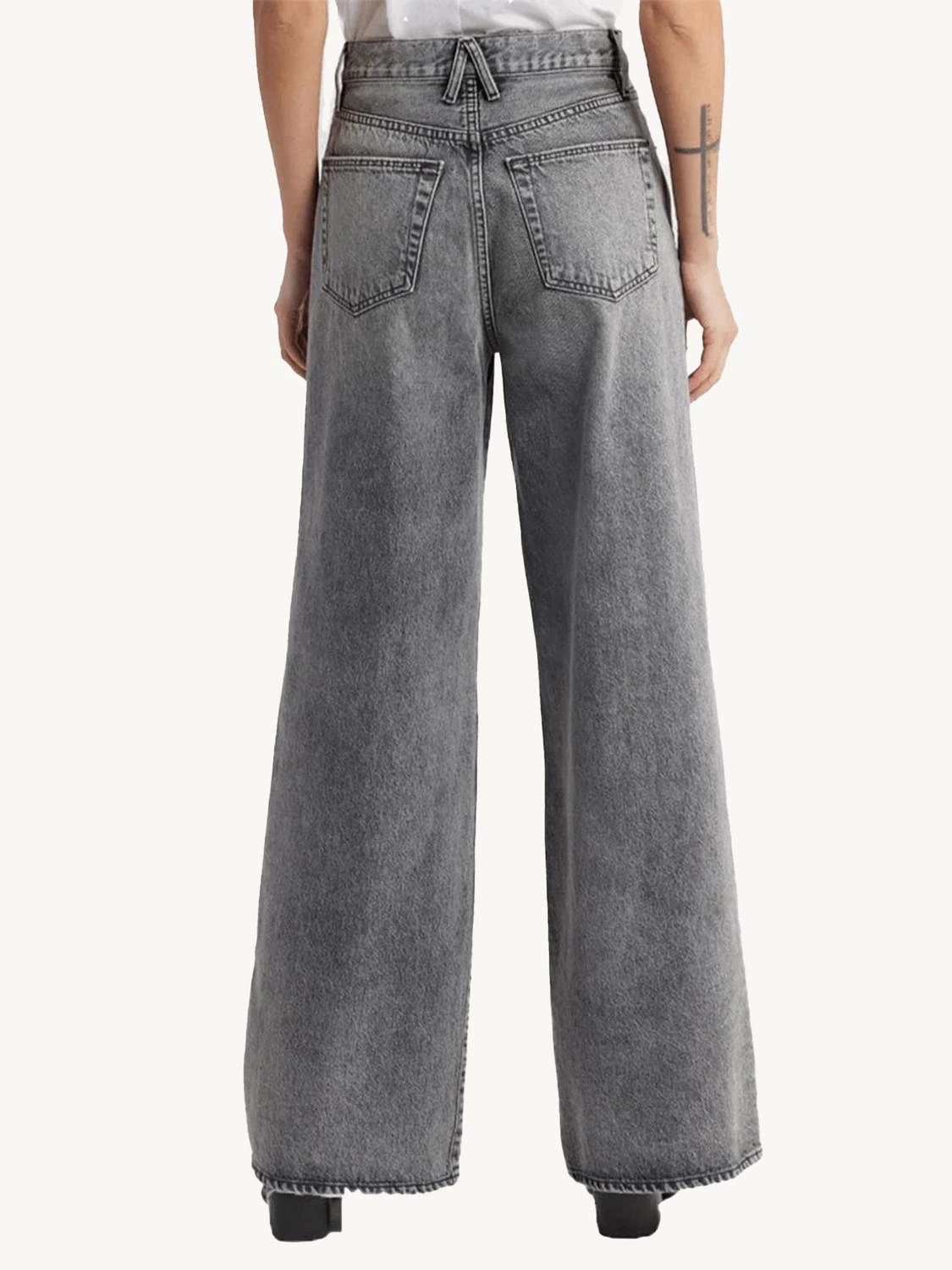 Women Eva Wide Leg Jeans In Too Far Gone