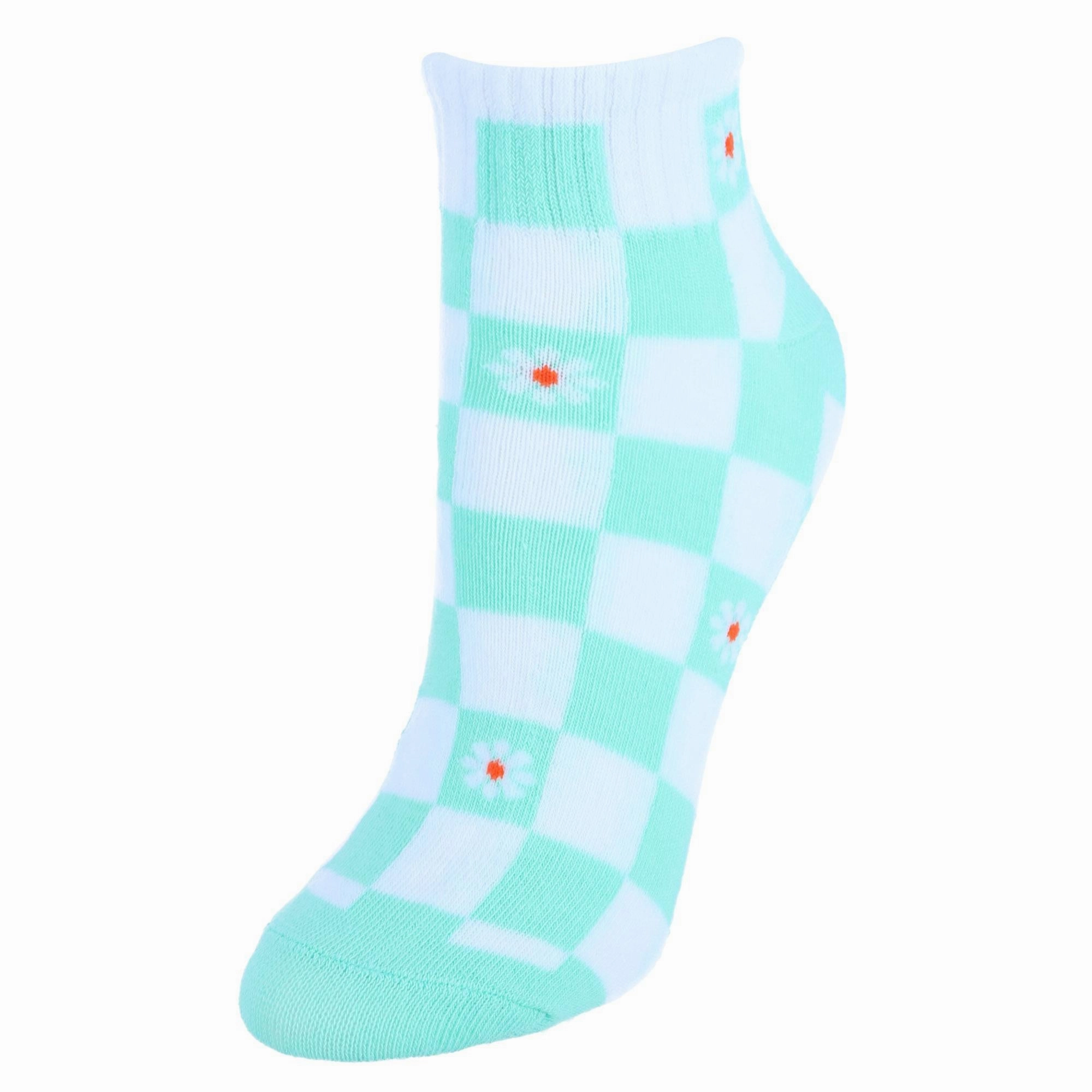 Women's Assorted Low-Cut Ribbed Comfortable Socks (6 Pair Pack)