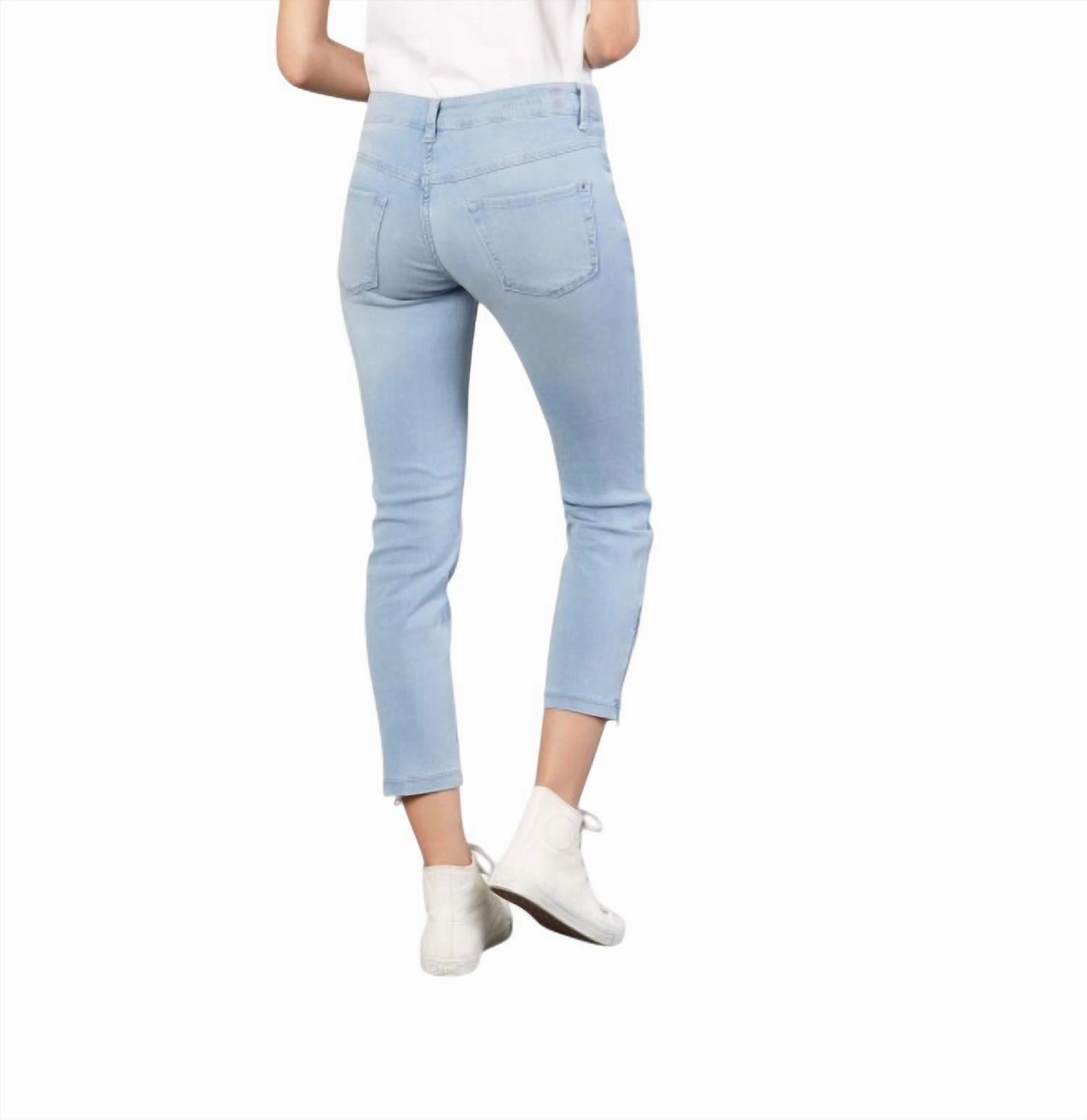 Women's Dream Chic Crop Jean In Bluewash