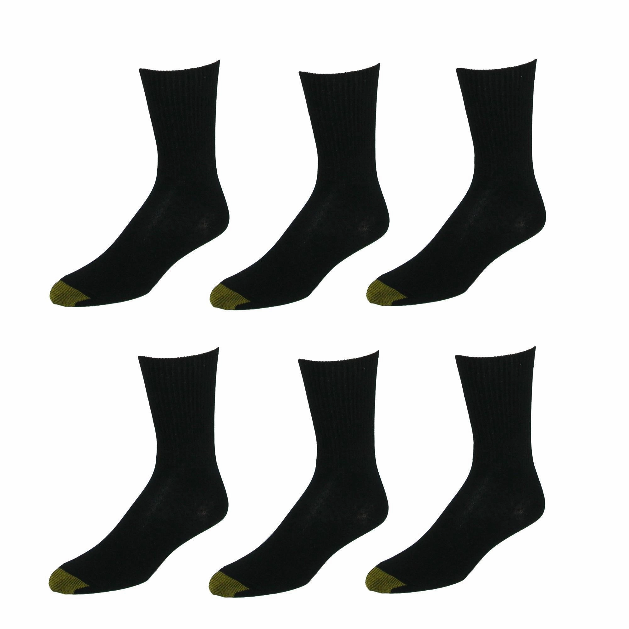 Women's Extended Size Turn Cuff Anklet (6 Pair Pack)