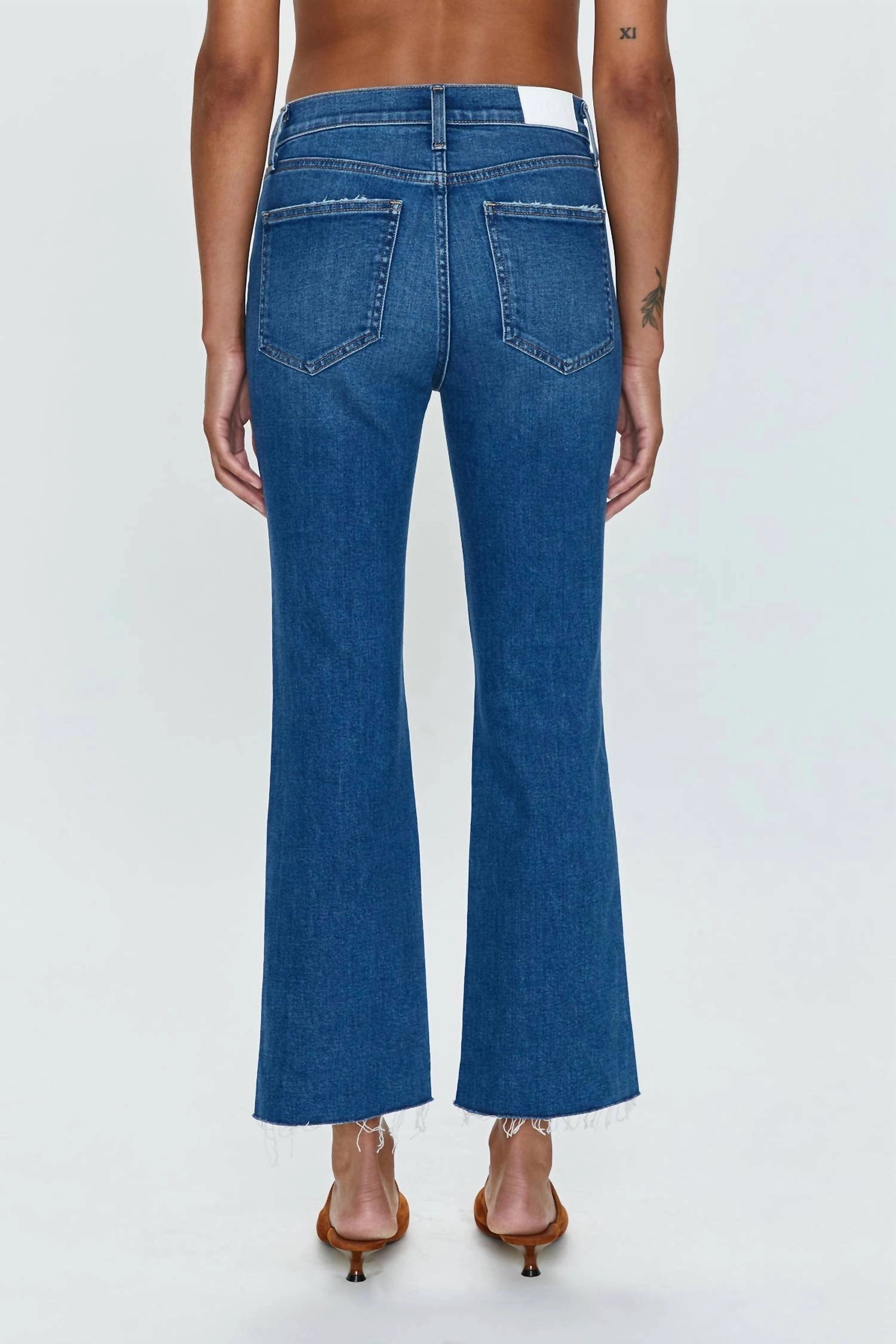 Women's Lennon High Rise Crop Jeans In Countryside Vintage