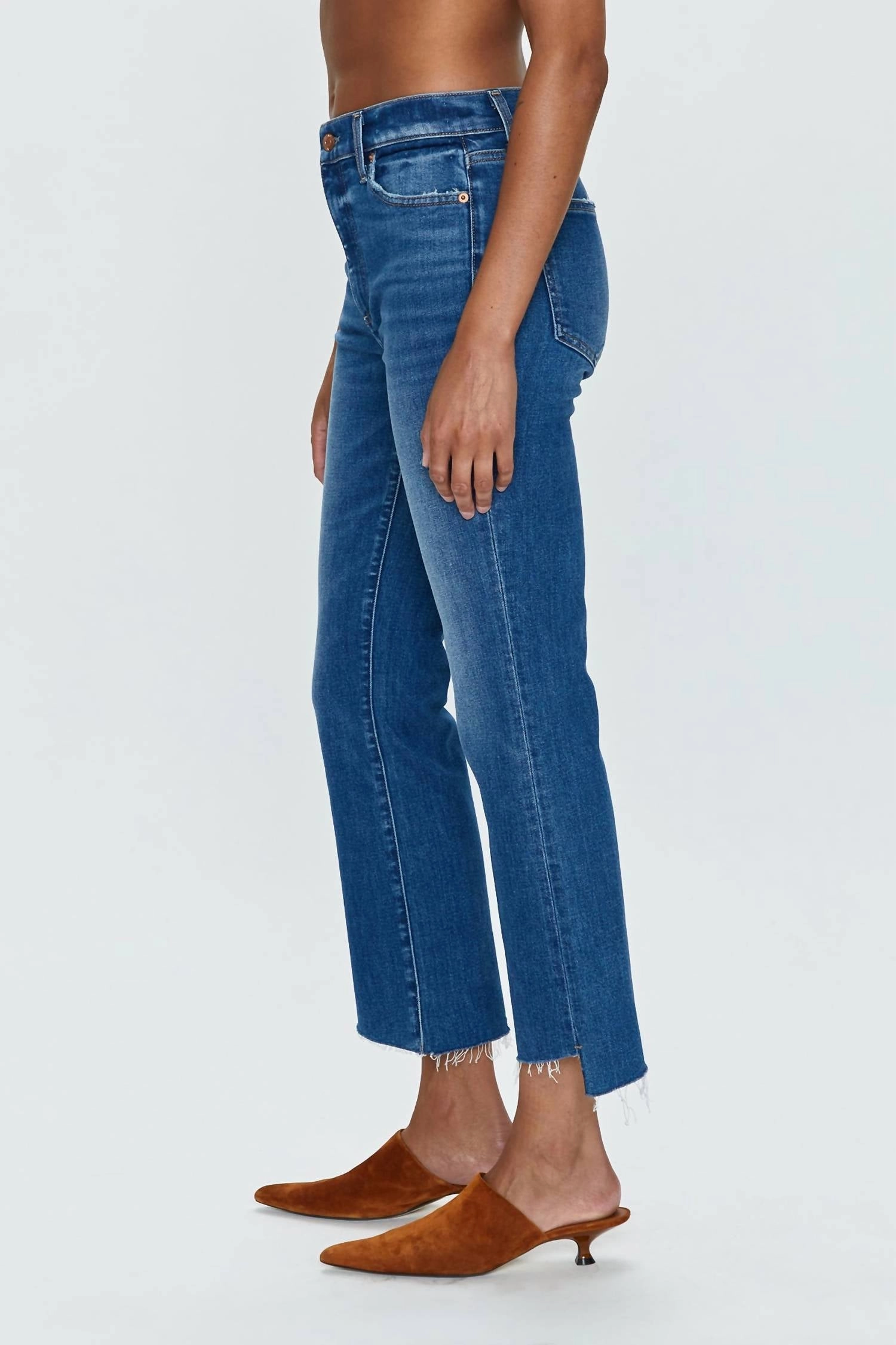 Women's Lennon High Rise Crop Jeans In Countryside Vintage