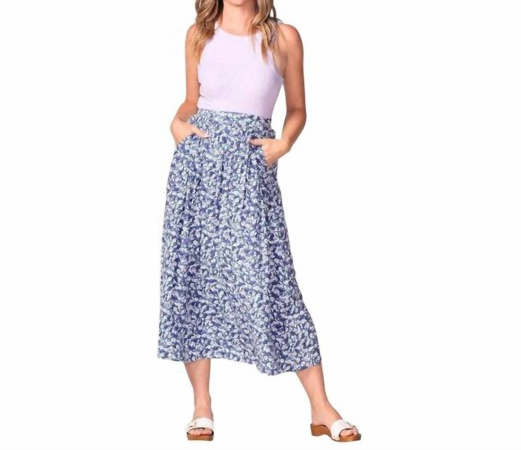 Women's Luna Skirt In Blue
