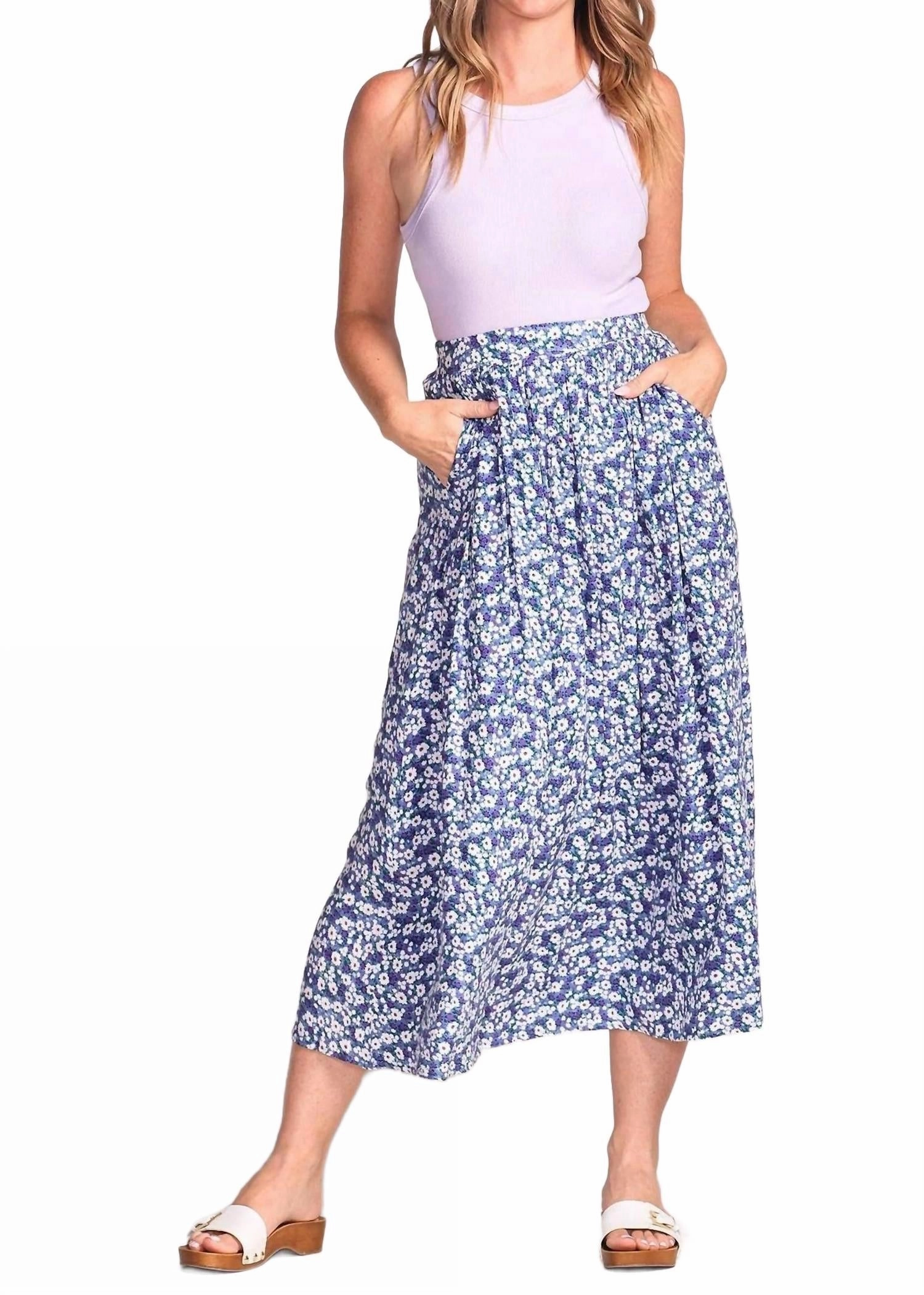 Women's Luna Skirt In Blue