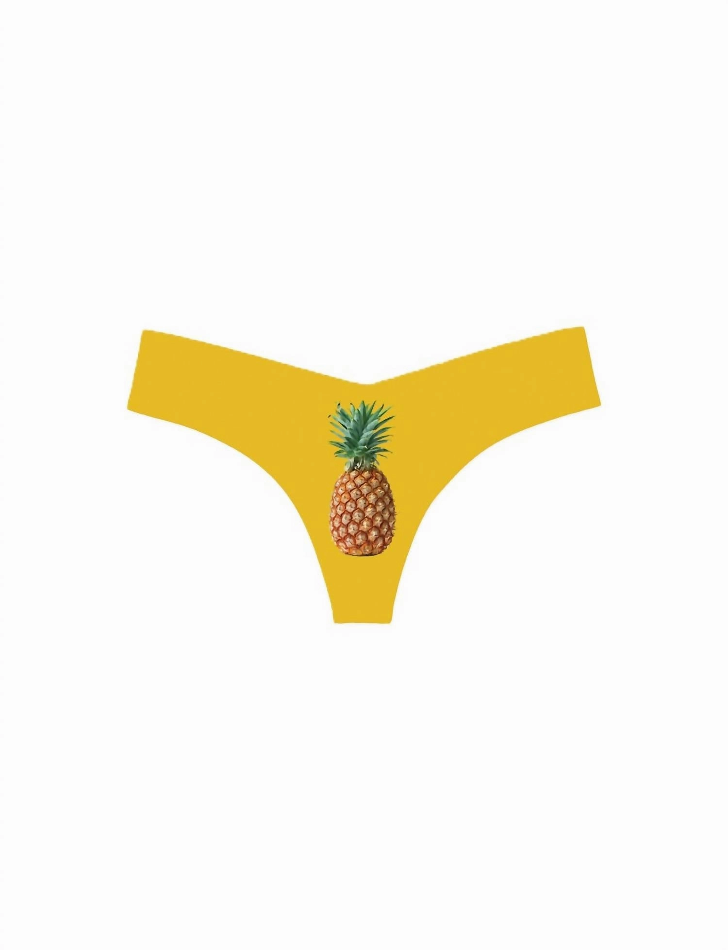 Women's Photo-Op Thong Panty In Pineapple