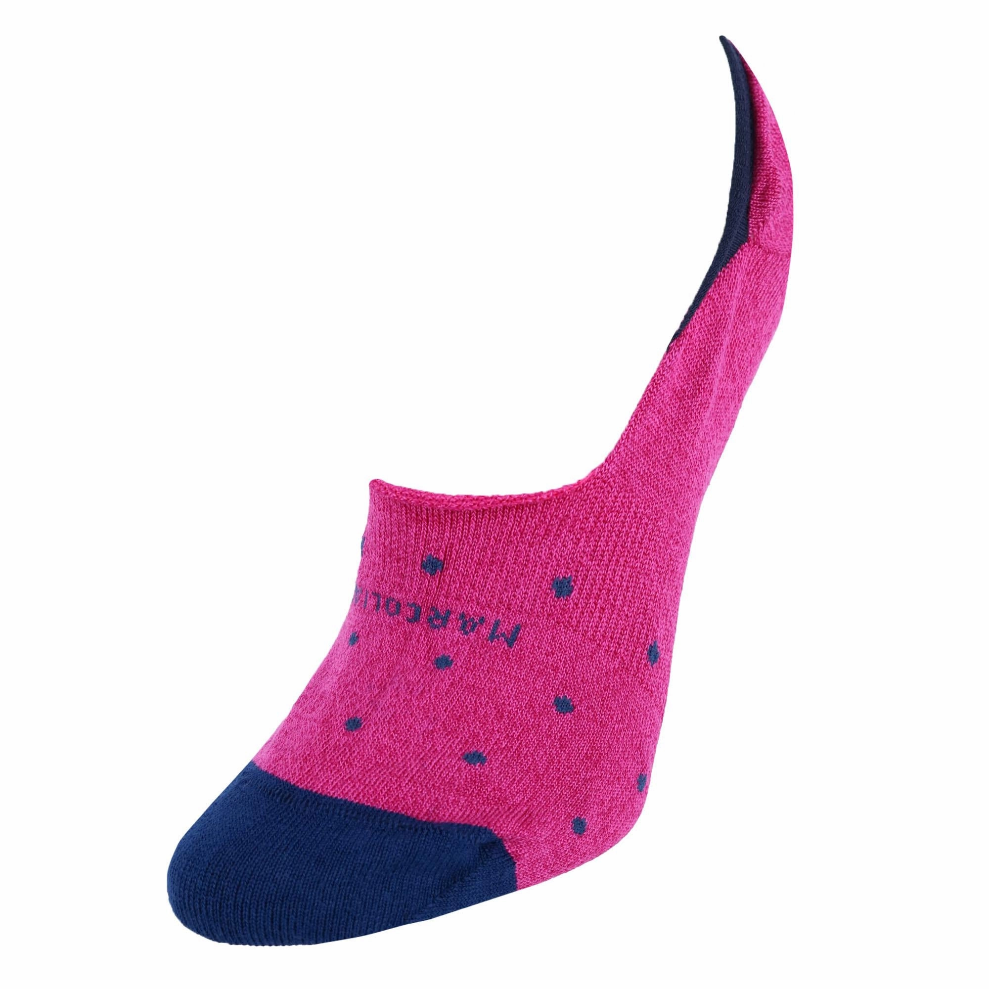 Women's Polka Dot Invisible Touch Liner Sock
