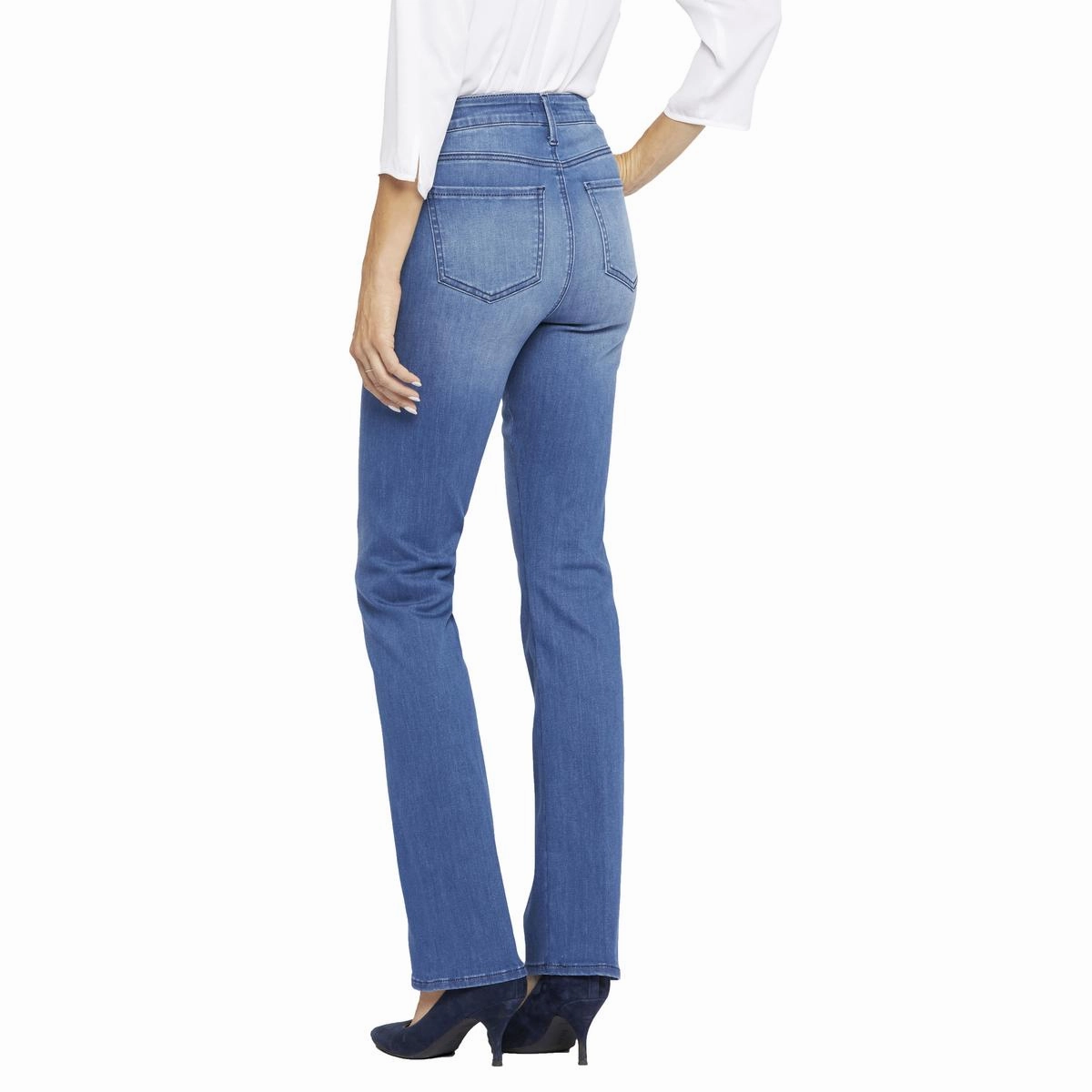 Womens Stretch Denim Bootcut Jeans