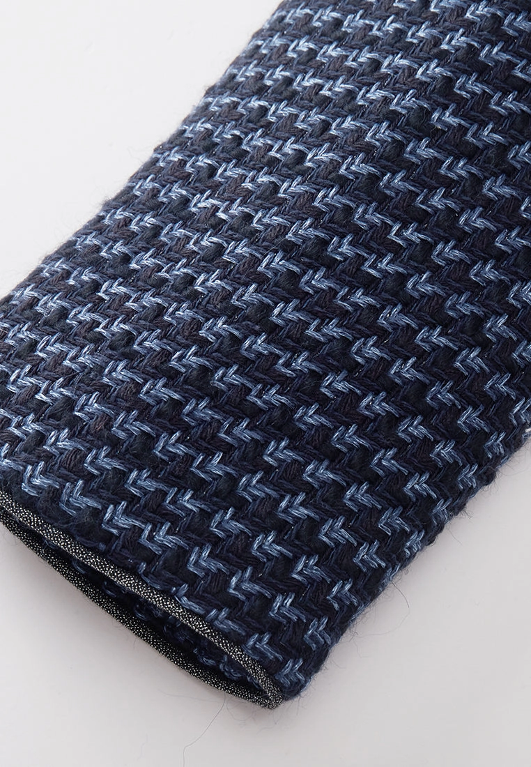 Woven Chevron Tweed Jacket