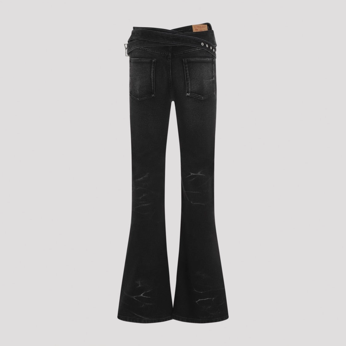 Wrap Belt Jeans