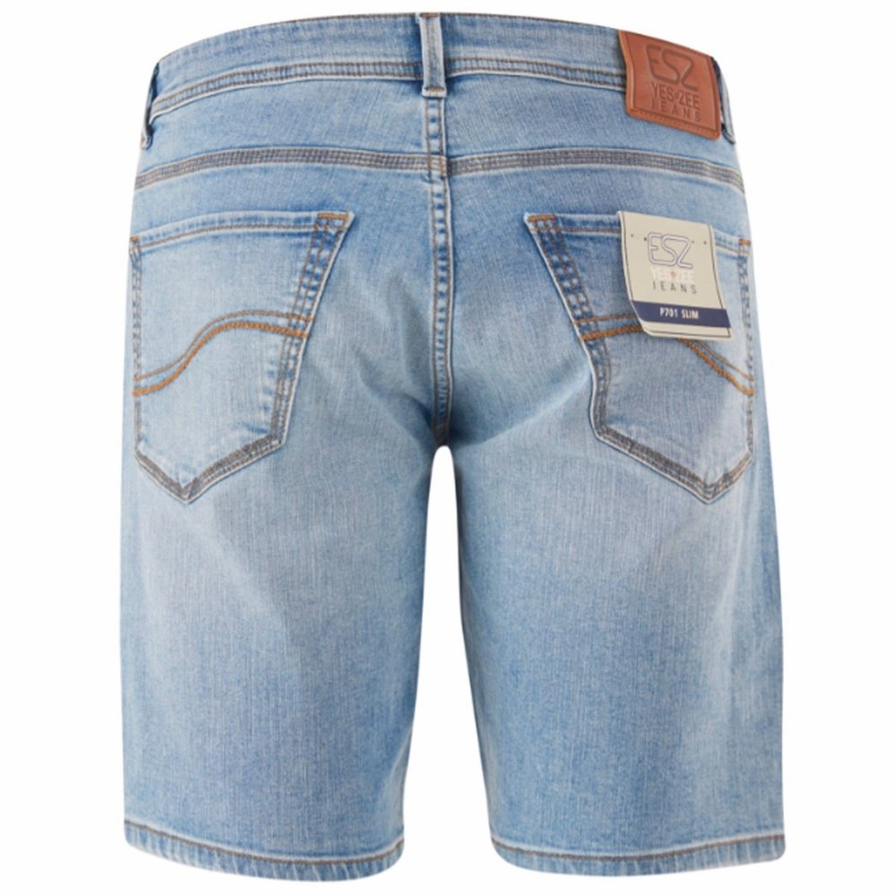 Yes Zee blue Cotton Men's Short