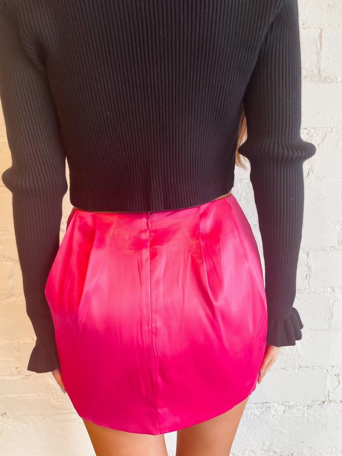 You Do You Mini Skirt In Pink