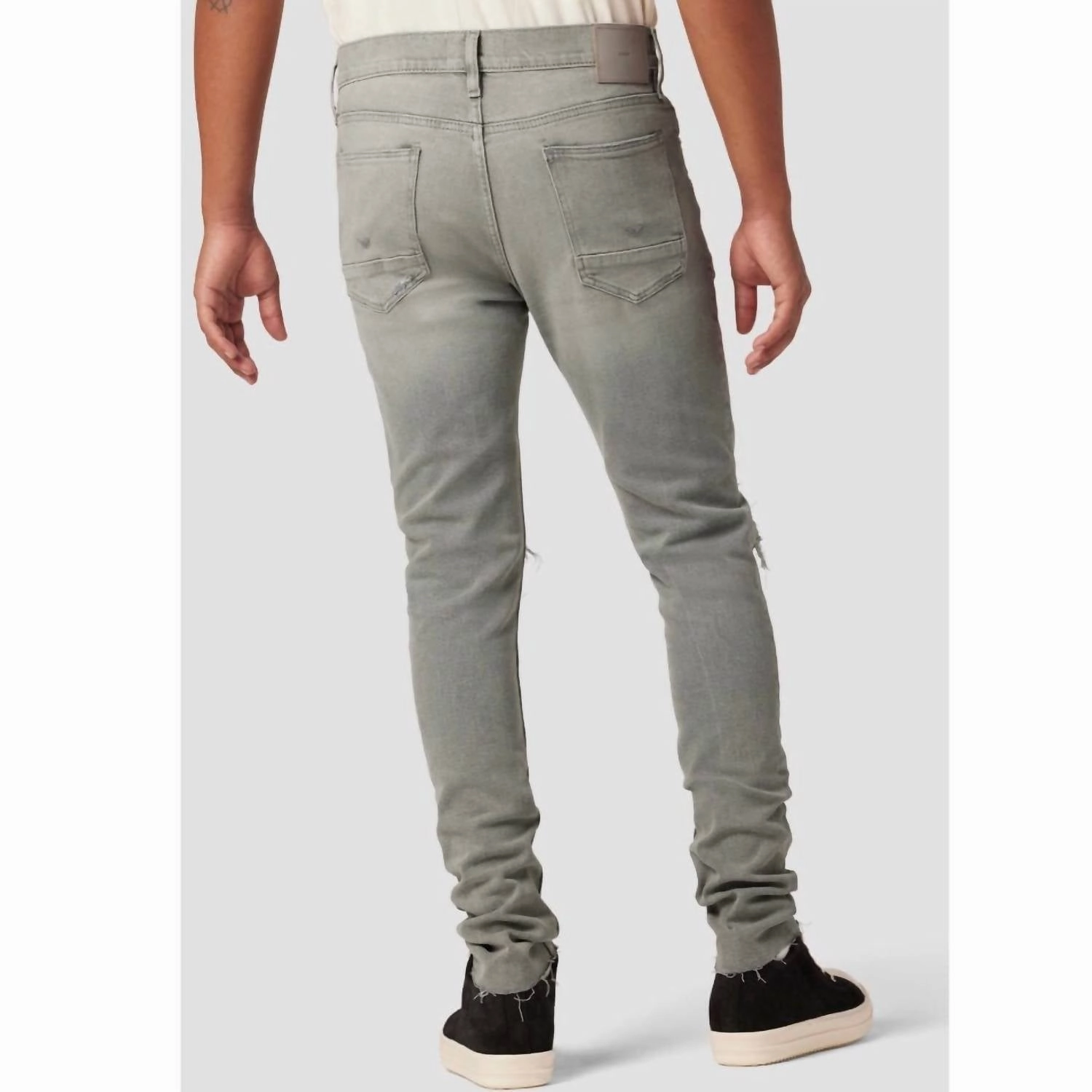 Zack Skinny Jeans In Dark Concrete