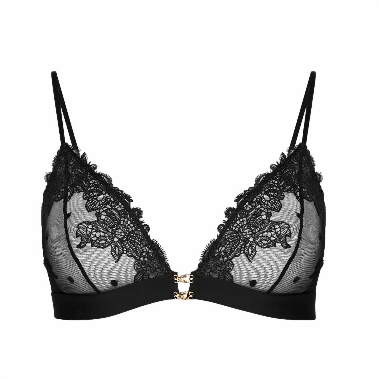 Zarzuela Bralette In Black