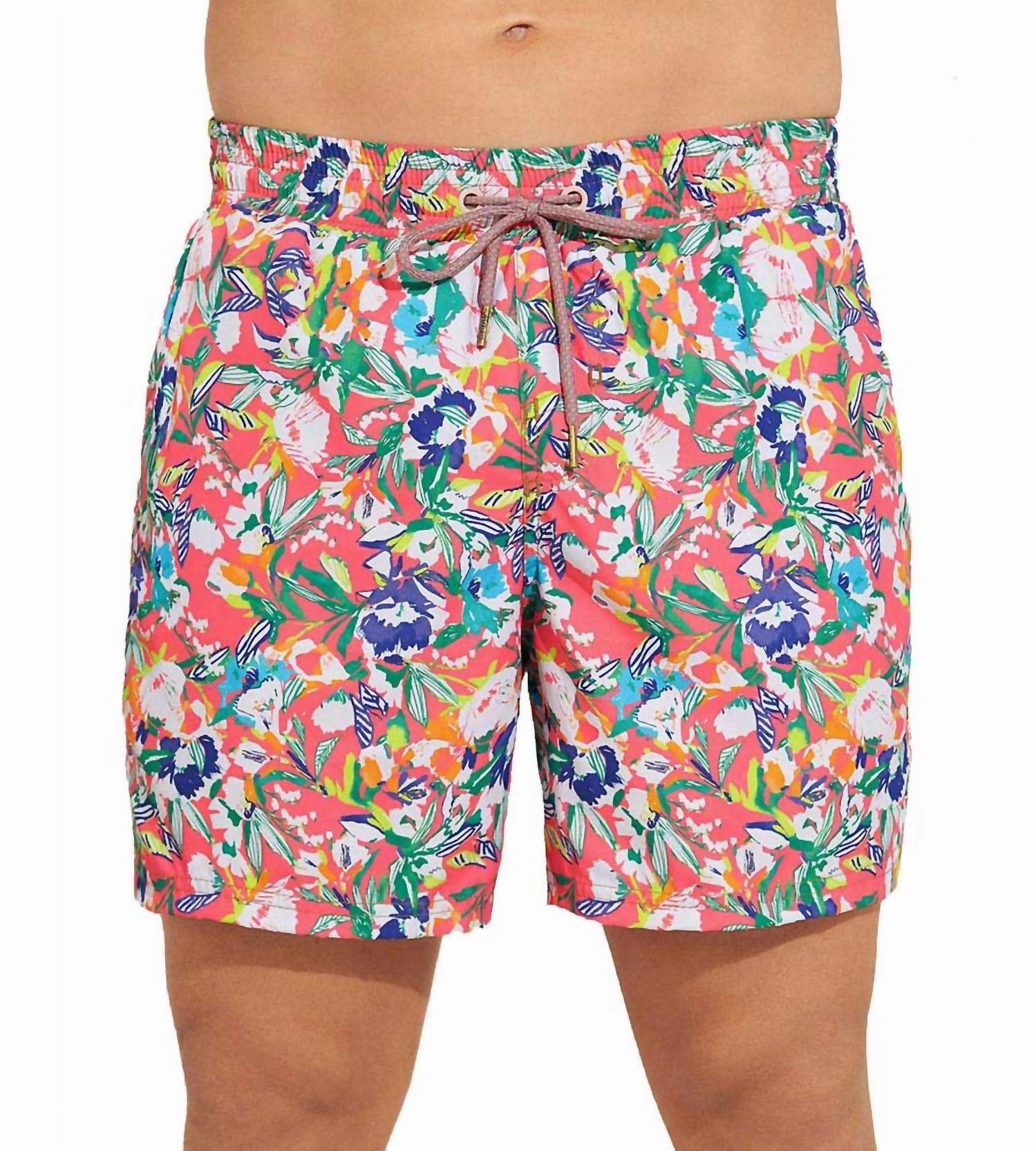Zinnia Sailor Men Trunks In Multi